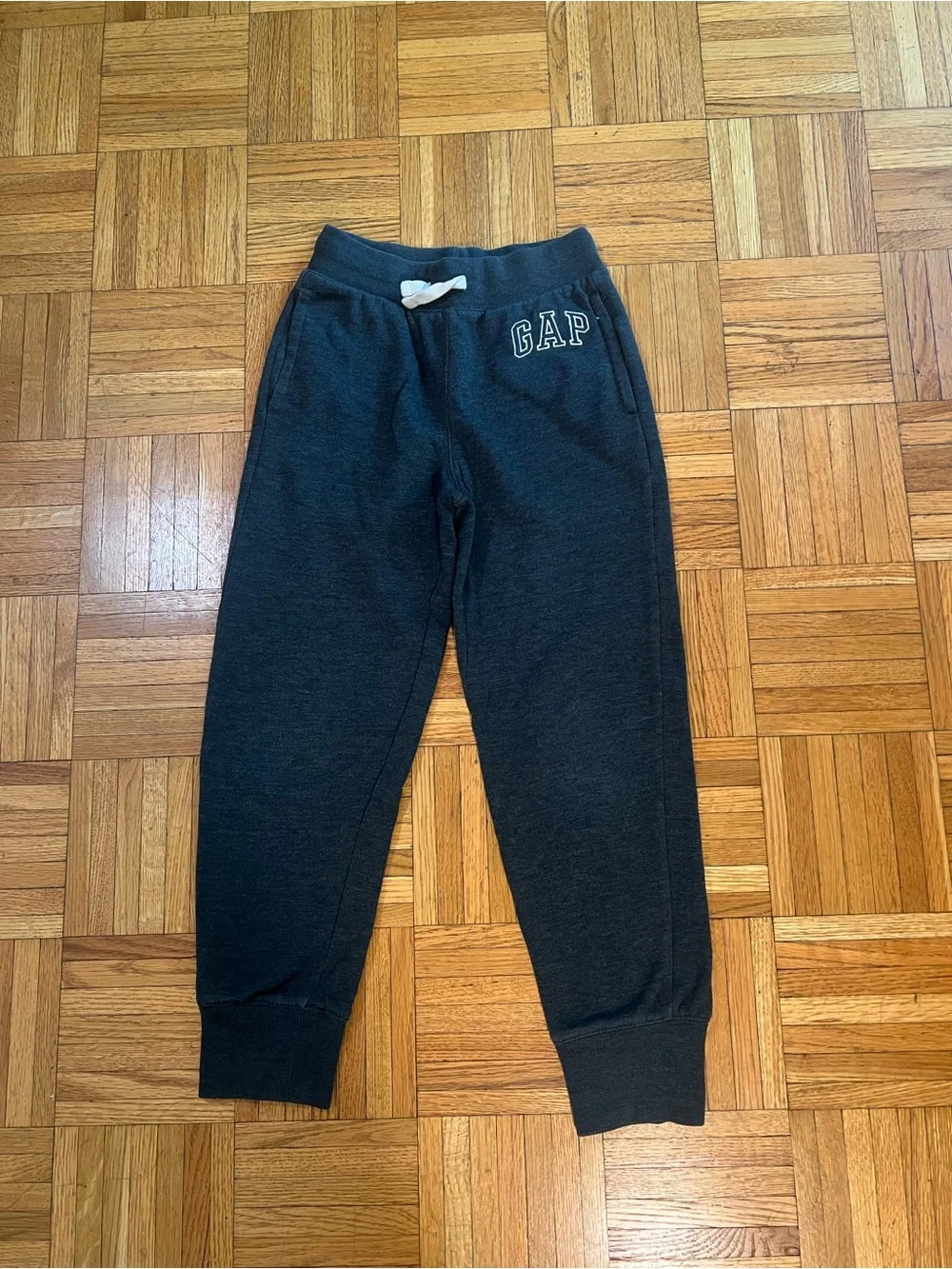GAP Kids Dark Charcoal Sweat Joggers size large